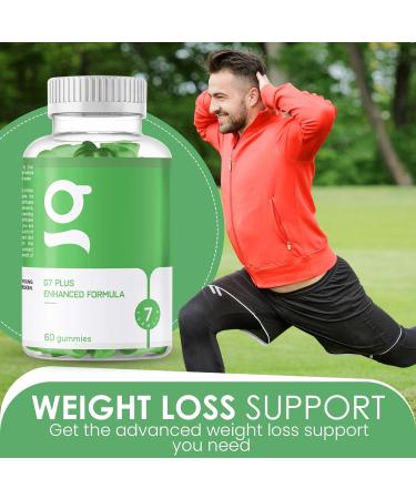 Green Gummies G7 Plus: 1000MG Supports Healthy Weight Loss - 60 Gummies - Buy Online on GoSupps.com