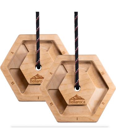 BELLAROCA | Hangboard climbing wooden fingerboard indoors and outdoors climbing board to strengthen the climbing grip - Buy Online on GoSupps.com