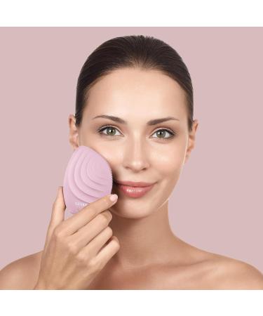 Geske SmartAppGuided Sonic Facial Brush 5 in 1 - Electric Silicone Cleaning & Massager in Pink | Professional Facial Care Device for Radiant Skin - Buy Online on GoSupps.com