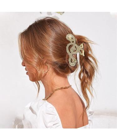 Music 2Pcs Rhinestone Hair Claw Clips | Large, Strong Metal Design | Muticolor Hair Jaw Clips | Acetate Hair Claws | Cute Headwear Gifts - Buy Online on GoSupps.com