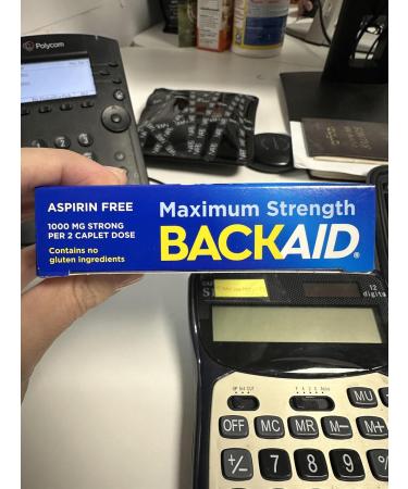 Backaid Max - Fast Relief for Back Pain | 28 Count - International Shipping Available - Buy Online on GoSupps.com
