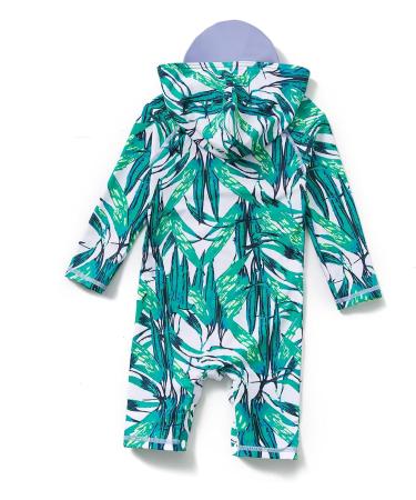 BONVERANO Baby Boys Swimsuit | UPF 50+ Toddler Bathing Suit with Hoodie | 18-24 Months - Buy Online on GoSupps.com