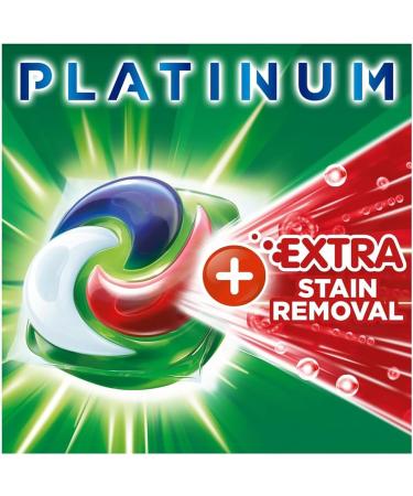 ARIEL Platinum Washing Pods + Extra Stain Removal and Unbeatable Freshness in One Laundry Washing Capsule 34 Washes Unscented 34 ml (Pack of 1) - Buy Online on GoSupps.com