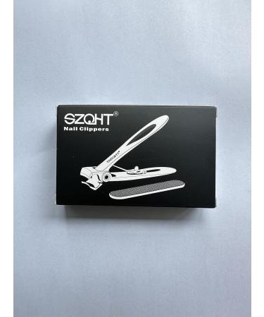 Robust Toenail Clippers for Thick Nails - Silver Nail Clippings Over 15mm Cheek Opening Ideal for Seniors & Men - Buy Online on GoSupps.com