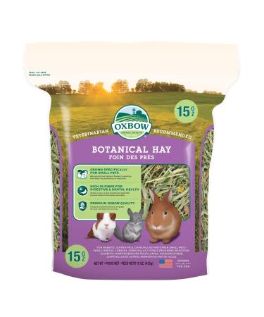 Oxbow Botanical Hay 15 Ounce (Pack of 1)