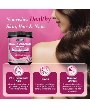 DRFOSTER Multi Collagen Peptides Powder for Women - Type I, II, III, V, X, Hydrolyzed Collagen Powder with Beauty Complex, Vitamin C & Biotin for Skin Hair Nail Joint, Non-GMO, 35 Servings 12.35 Ounce (Pack of 1) - Buy Online on GoSupps.com