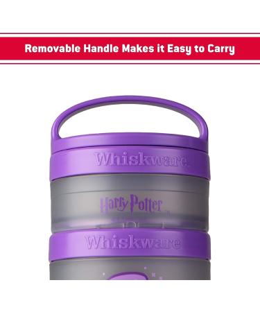 Whiskware Harry Potter Stackable Snack Cups - Set of 3 for Toddlers and Kids, Perfect for School and Travel - BPA-Free Containers with Harry Potter Design - Buy Online on GoSupps.com