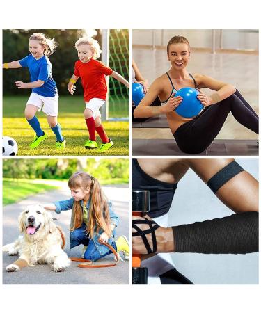 8 Roll Self Adhesive Bandage Colorful Vet Wrap for Dogs Cats Bird Elastic Wrap Bandages for Medical Sports Non-sticky Hair Bandage Tape 2.5cm *4.5m - Buy Online on GoSupps.com