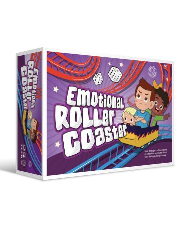 Emotional Rollercoaster | Anger Management Board Game for Kids & Families | Therapy Learning Resources | Anger Control Card Game | Emotion Board Games Games for Kids Ages 4-8 -12 | Social Emotional