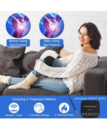 Premium Knee Massager for Total Knee Care | Ultimate Pain Relief & Comfort - Buy Online on GoSupps.com