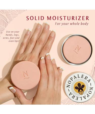 Nopalera Flor de Mayo Moisturizing Botanical Bar - Vegan Plant-Based Moisturizer with Nopal Cactus Oil - Natural Fragrance - Pink 2.2 oz - Buy Online on GoSupps.com