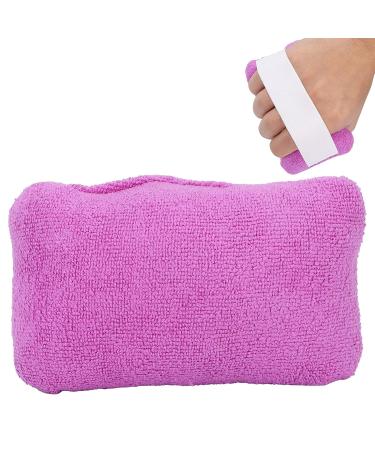 ANKROYU Finger Contracture Grip Cushion Palm Grip Cushion Hand Contracture Cushion with Elastic Strap Hand Contracture Protector for Bedridden Elderly Patients - Buy Online on GoSupps.com