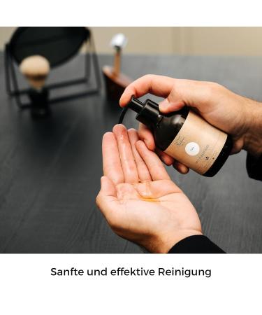 Meißner Tremonia Beard Soap Pure 200ml - Vegan Men's Beard Shampoo with Organic Olive Oil - Natural Care Without Additives - Daily Beard Care - Buy Online on GoSupps.com