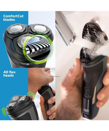 Philips Norelco Series 2000 Men's Electric Shaver with PowerCut Blades & Trimmer - Buy Online on GoSupps.com