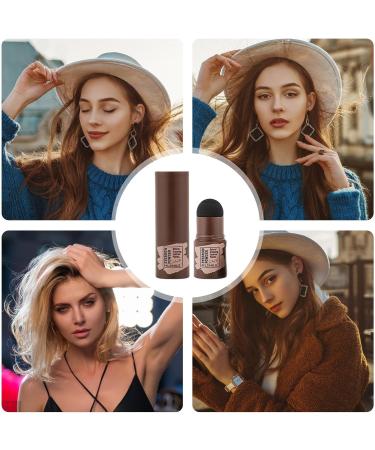 Eyebrow Stencil Kit - Long-lasting Waterproof Brow Tint Kit | Beginner Friendly Eyebrow Template Set with Eyebrow Powder 2 Brow Brushes 10 Eyebrow Stencils Rowces Gray-black - Buy Online on GoSupps.com