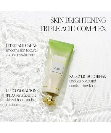 BYROE Kiwi Gel Cleanser | AHA BHA Face Wash for Breakouts | Balance Redness, Blackheads | Vegan | 65ml - Buy Online on GoSupps.com