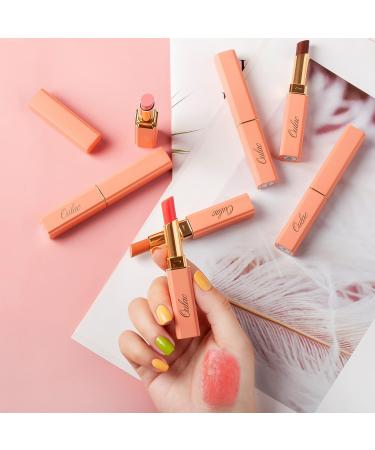 Oulac 2-in-1 Lipstick & Lip Balm - Juicy Shiny Lip Care for Smooth Hydrated Lips - Vegan Cool Toned Raspberry (09) - Perfect for Dry Cracked Lips - Buy Online on GoSupps.com