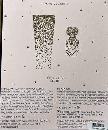 Victoria's Secret Heavenly Eau de Parfum .25 oz. & Fragrance Lotion 3.4 oz Mini Perfume Gift Set (Heavenly) - Buy Online on GoSupps.com