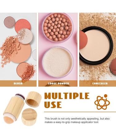 Makeup Brushes Blush Brush Foundation Brush With Bamboo Handle Contour Bronzer Face Brush for Powder Mineral Buffing Blending Brush - Buy Online on GoSupps.com