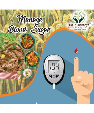 Siridhanya Millets Flour Unpolised & Hygienic Combo Pack of 5 Browntop Foxtail Kodo Barnyard and Little Natural Farm Produce High Fiber Millets Flour 2.5 kg (500 Gram. Each)  - Buy Online on GoSupps.com