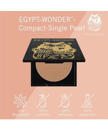 Egypt-Wonder Compact Single Pearl Highlighter | Vegan Shimmering Makeup Powder | Original Since 1980 | 10g - Buy Online on GoSupps.com