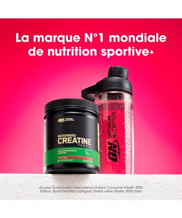  Optimum Nutrition Optimum Nutrition Micronized Creatine Powder Fruit Punch Flavor 247.5g 55 Servings - Buy Online on GoSupps.com