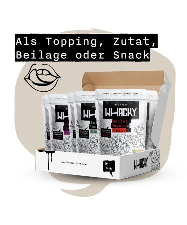 Buy Vegan Boiled Peanuts Mix - Salty Umami Teriyaki & Spicy (2x220g) - Delicious Snack & Cooking Topping - Buy Online on GoSupps.com