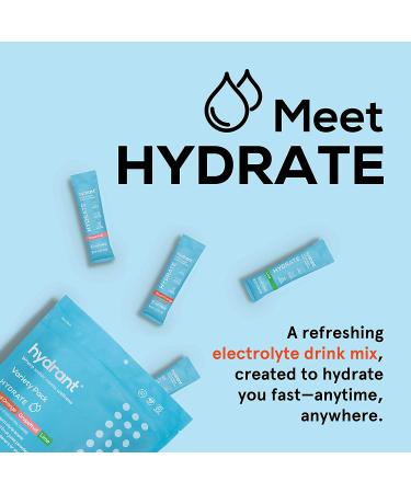 Hydrant Hydrate Electrolyte Powder - 30 Stick Packs for Rapid Hydration - Buy Online on GoSupps.com