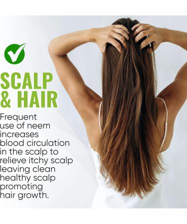 Davis Finest Neem Powder 100% Pure & Natural Leaf Plant - Promotes Healthy Scalp & Skin, Hair Growth, Dandruff, Hair Loss - 300g (3x100g) Pack - Buy Online on GoSupps.com