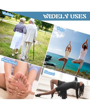Foot Care Plantar Fasciitis Arch Support Sleeves - Pain Relief & Muscle Relaxation - Soft Neoprene Cushions - Unisex Orthopedic Pads - Free Size (1 Pair - Buy Online on GoSupps.com