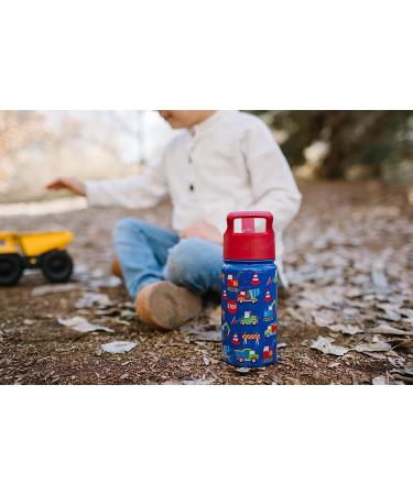 Simple Modern Baby Shark Kids Water Bottle with Straw | Insulated Stainless Steel Tumbler | Summit Collection 14oz for Toddlers - Boys & Girls - Buy Online on GoSupps.com