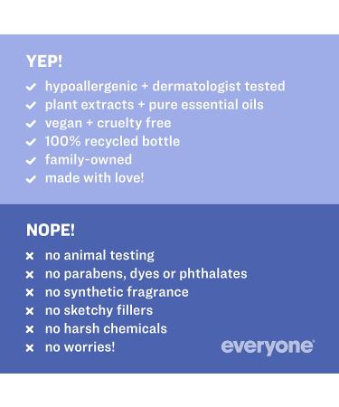 Everyone 3-in-1 Kids Soap - Lavender Coconut Body Wash, Bubble Bath & Shampoo (32oz, Pack of 2) - Organic & Essential Oils - Buy Online on GoSupps.com