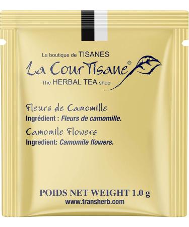 La Courtisane Herbal Tea Chamomile Flowers Kosher Gluten-Free 250 Count 717g - Buy Online on GoSupps.com