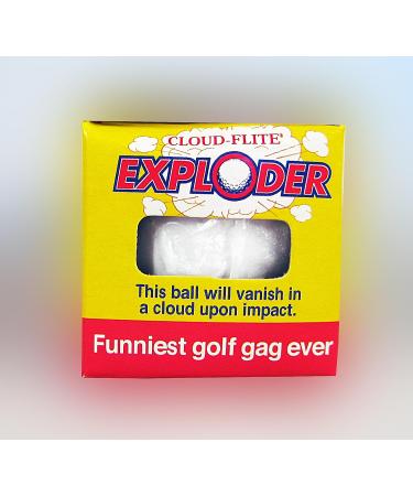 Trick Exploding & Unputtable Golf Ball 3 Pack - Perfect for Pranks and Laughs - Buy Online on GoSupps.com