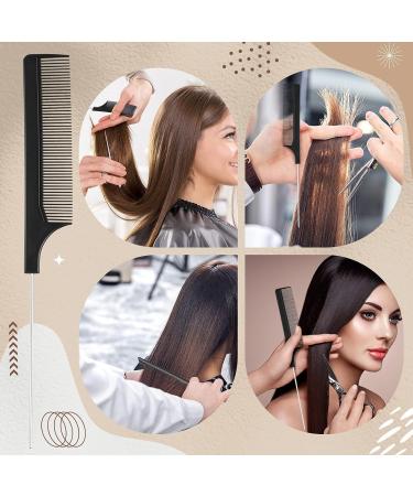 Prousky 12-Piece Hair Sectioning Clips Set with Tail Comb - Salon Quality Hairdressing Accessories for Women and Girls - Buy Online on GoSupps.com