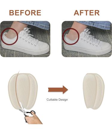 Riootlnm Tongue Pads for Shoes - Comfort Heel Grips & Inserts for Loose Shoes - Pain Relief & Cushioning - Multicolor - Buy Online on GoSupps.com