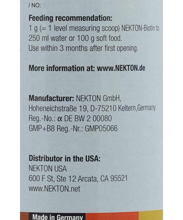 Nekton Biotin 35gm - Promotes Healthy Feathering | Buy Online - Buy Online on GoSupps.com