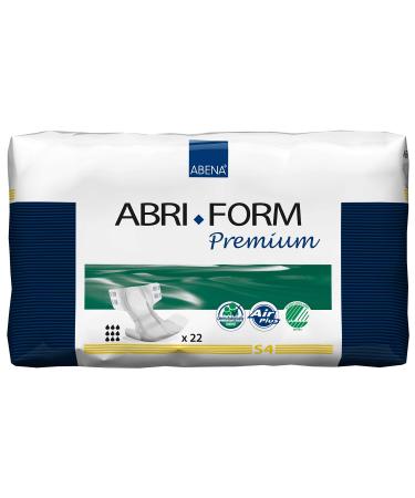 Abena Abri-Form Premium Incontinence Briefs, Level 4, (Small To Extra Large Sizes) Small, 22 Count Small (22 Count) 22