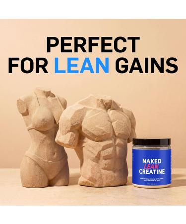NAKED Lean Creatine HCl Powder 100 Servings - Con-Cret Creatine Hydrochloride with Organic Prickly Pear Extract Electrolytes - Muscle Growth Strength & Cognitive Support - Unflavored Unflavored 8.2 Ounce (Pack of 1) - Buy Online on GoSupps.com