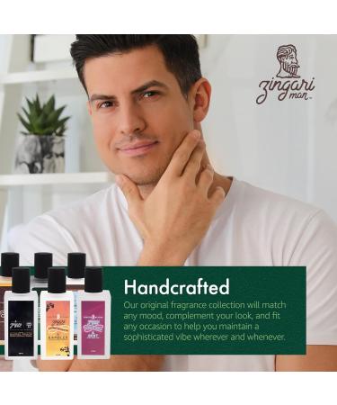 Zingari Man The Wanderer Extrait Cologne for Men Concentrated Perfume for Long Lasting Fragrance Classic bergamot citrus oakmoss basil and patchouli Scent Splash On After Shaving 50 ml Bergamot Citrus and Oakmoss - Buy Online on GoSupps.com