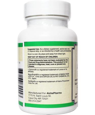 Advanced Eye Care Supplement XanMax Marigold Extract Lutein & Zeaxanthin (30) 1 Count (Pack of 1) - Buy Online on GoSupps.com