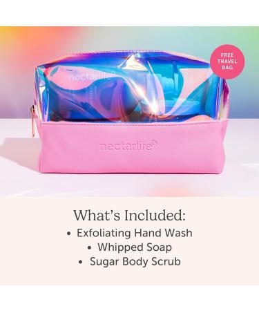 Buy Daily Glow Kit: Full-Size Moisturizing Body Skin Care Set - Whipped Soap Shave Butter & Exfoliating Sugar Scrub (Fruit Smoothie - Buy Online on GoSupps.com