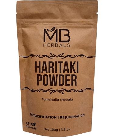 MB Herbals Haritaki Powder 227g - Natural Antioxidant | Terminalia Chebula Half Pound Supplement - Buy Online on GoSupps.com