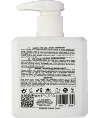  Voltage Cosmetics Stop Hair Loss Shampoo 500 ml - Buy Online on GoSupps.com