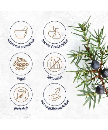  Monte Nativo Monte Nativo Whole Juniper Berries (300g) - Dried juniper berries for cooking and wild dishes - Delica - Buy Online on GoSupps.com