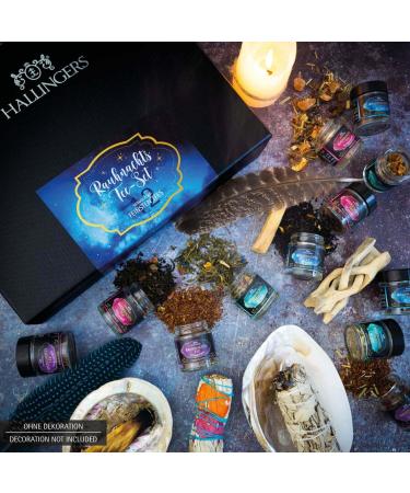 Hallingers Rauhnacht Tea Set - 12 Varieties Vegan & Gluten-Free | Perfect Gift for Mother's Day Father's Day & Special Occasions - Buy Online on GoSupps.com