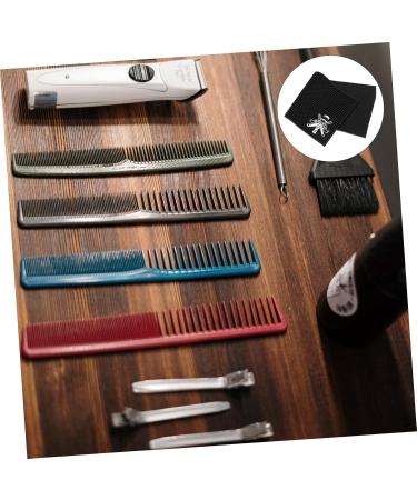 Non-Slip Barber Work Station Mat | Heat-Resistant Silicone Protection Mat | Ideal for Flat Irons & Curling Irons - Buy Online on GoSupps.com