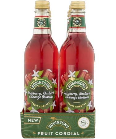  Robinsons Robinsons Fruit Cordials Raspberry Rhubarb & Orange Blossom 500ml - Buy Online on GoSupps.com