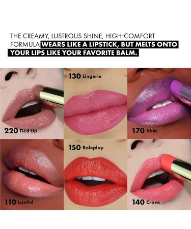 Milani Color Fetish Lipstick - Sheer to Medium Coverage Lip Balm Lustful - Buy Online on GoSupps.com