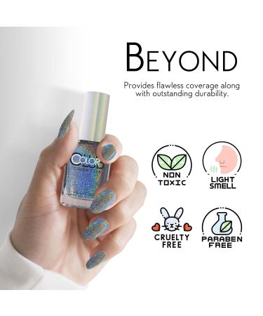 Color Club Holographic Hues Nail Polish Beyond .05 oz - Long-Lasting Shine and Vibrant Colors - Buy Online on GoSupps.com
